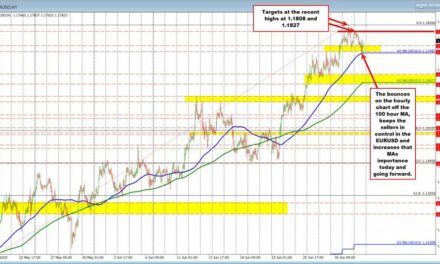 Buyers remain in full control in the EURUSD. What would weaken that bias?